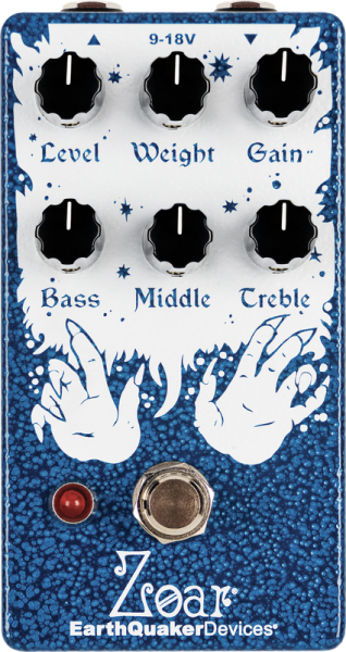 Pédale overdrive / distortion / fuzz Earthquaker Zoar