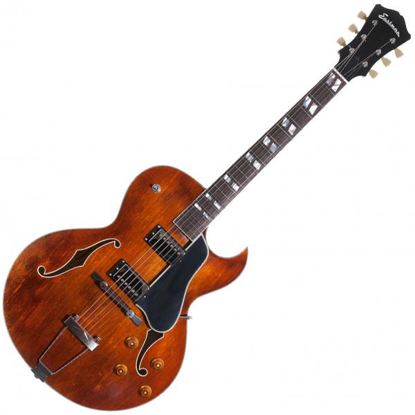 Eastman AR372CE brown Hollowbody electric guitar brown