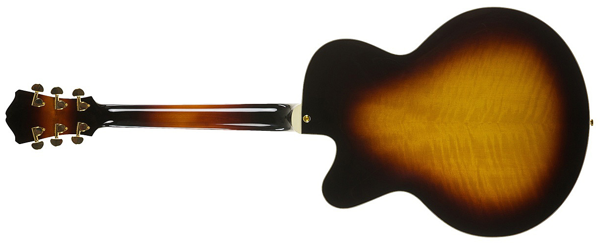 Eastman Ar503ce Archtop Solid Top H Ht Eb +etui - Sunburst - Guitare Électrique 3/4 Caisse & Jazz - Variation 2