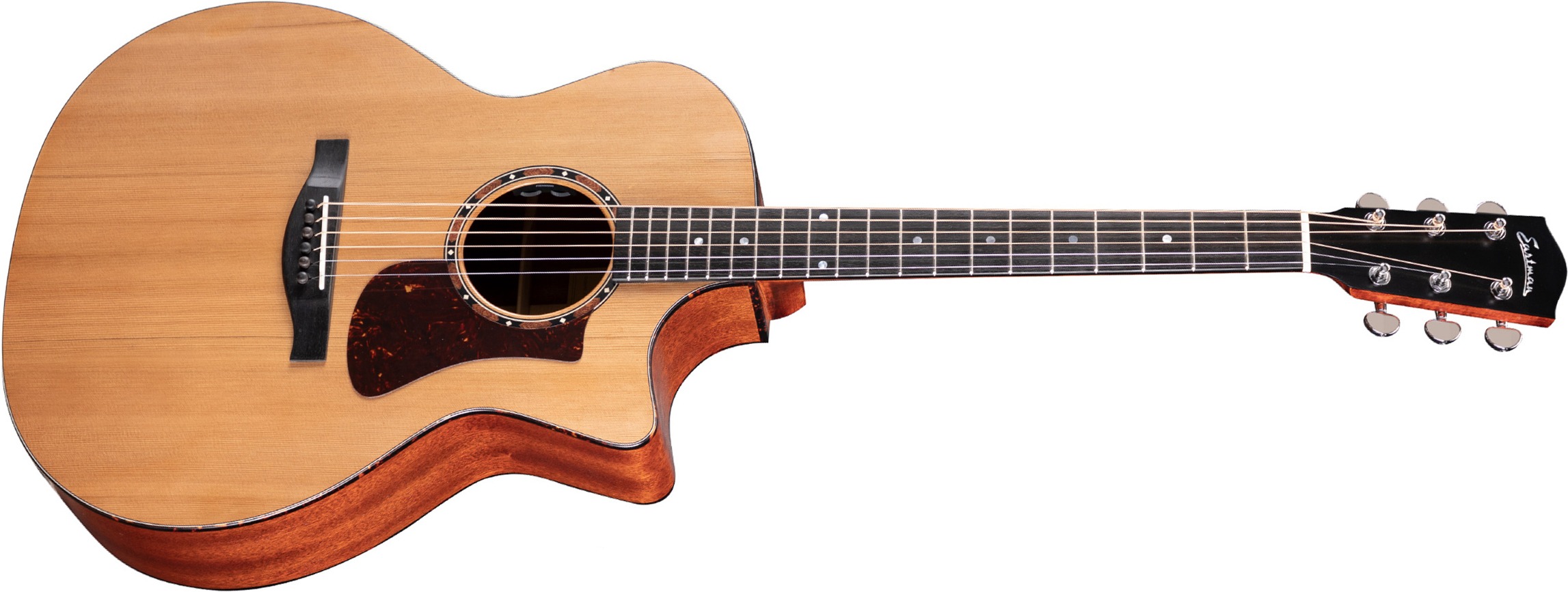 Eastman Ac122-2ce Grand Auditorium Cw Cedre Sapele Eb - Natural - Guitare Electro Acoustique - Main picture