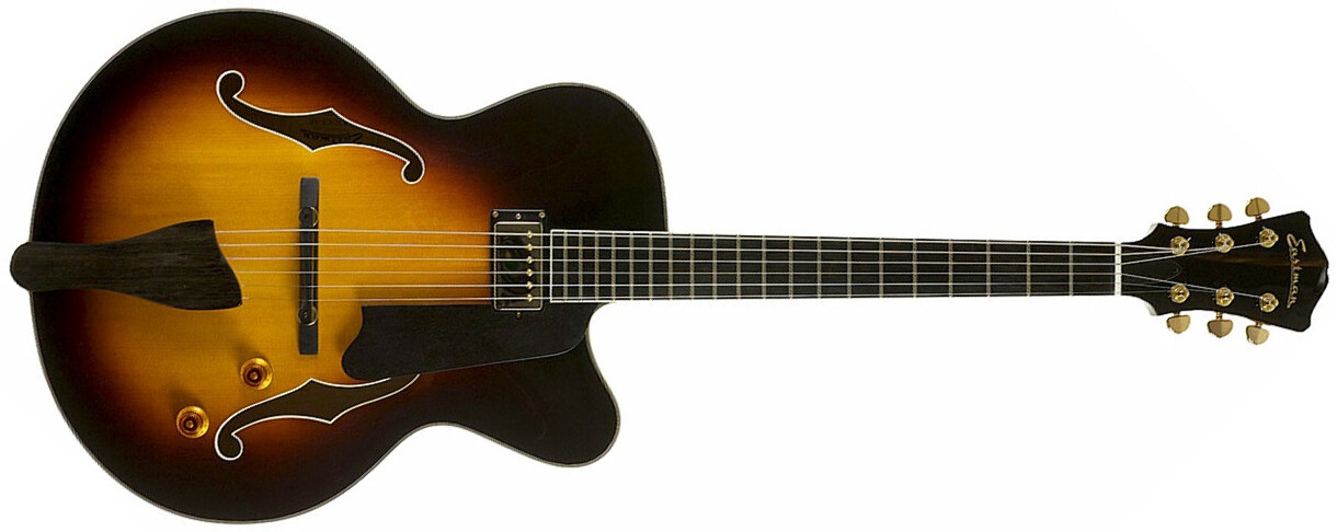 Eastman Ar503ce Archtop Solid Top H Ht Eb +etui - Sunburst - Guitare Électrique 3/4 Caisse & Jazz - Main picture