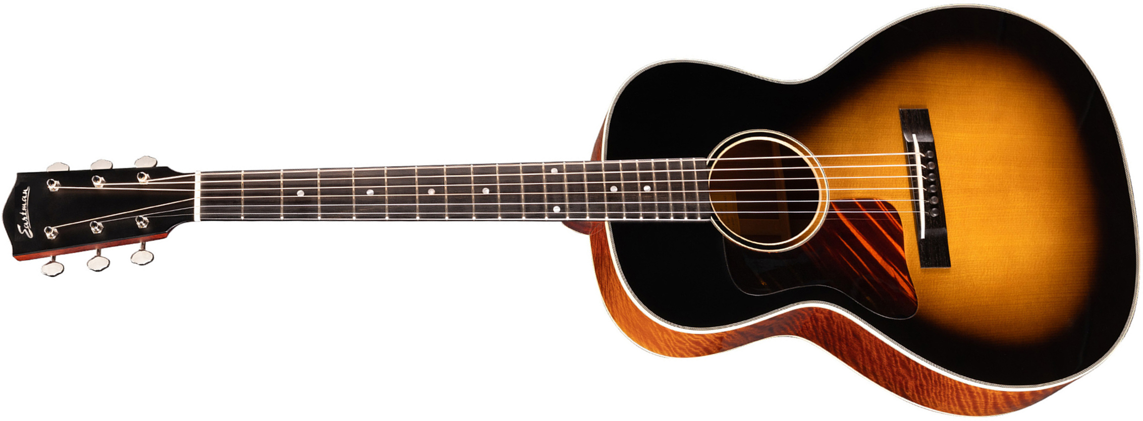 Eastman E10ooss Thermo-cure Lh Gaucher Oo Epicea Acajou Eb - Truetone Gloss Sunburst - Guitare Folk - Main picture