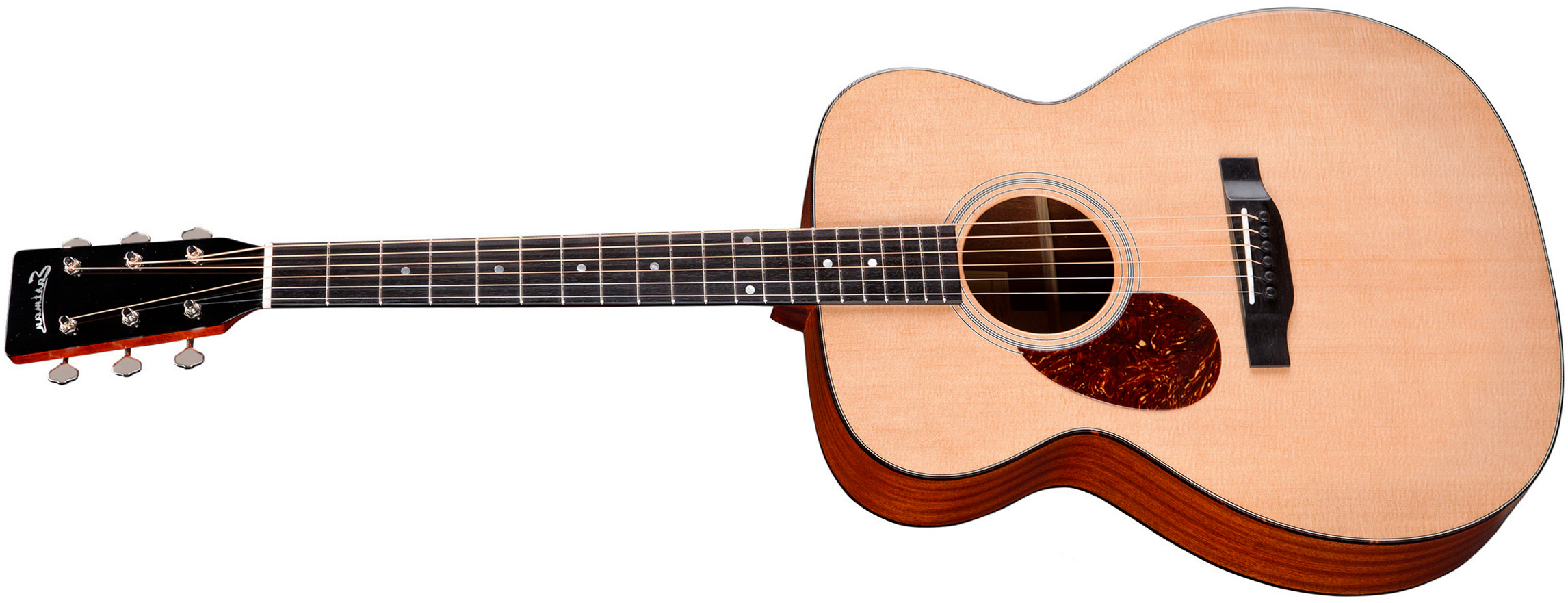 Eastman E1om Lh Orchestra Model Gaucher Shsc Epicea Sapele Eb - Truetone Satin Natural - Guitare Folk - Main picture