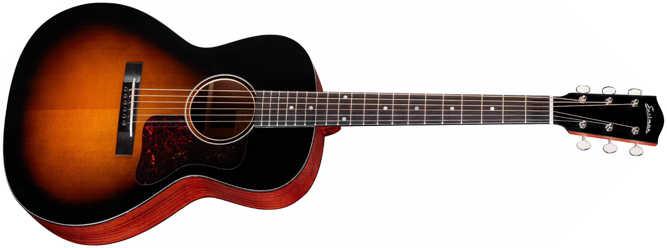 Eastman E1ooss-sb Grand Concert Epicea Sapele Eb - Truetone Sunburst Satin - Guitare Acoustique - Main picture