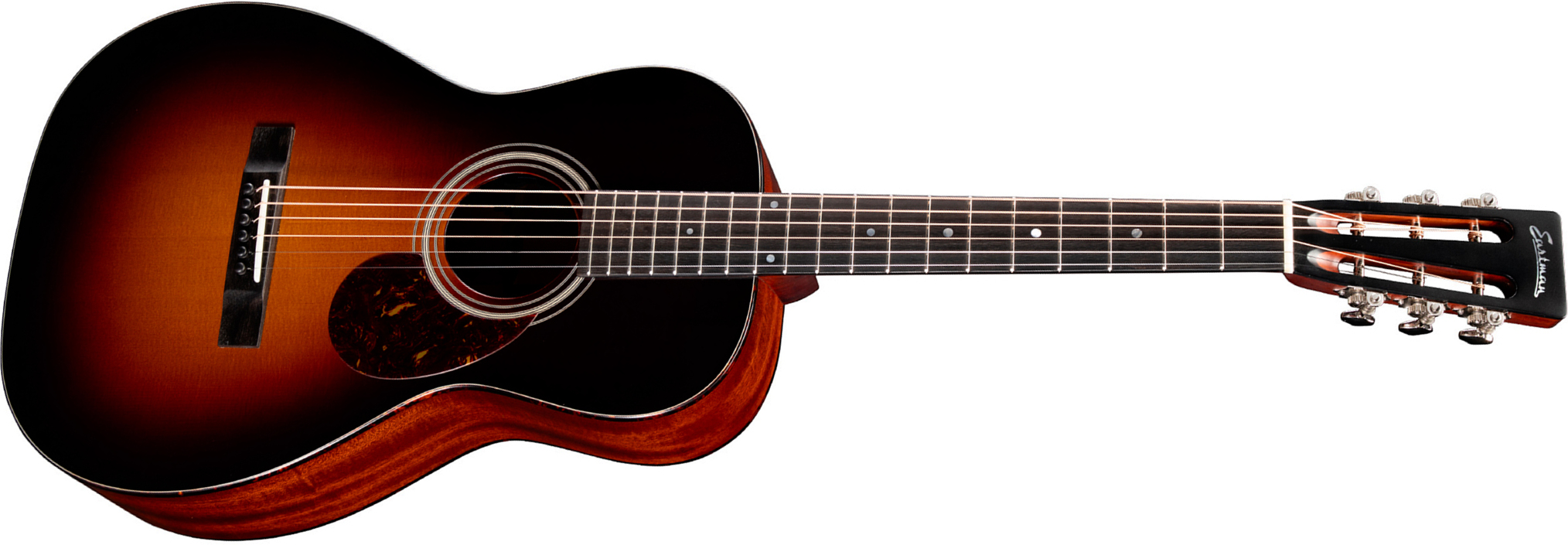 Eastman E1p Deluxe Parlor Shsc Epicea Sapele Eb - Truetone Gloss Sunburst - Guitare Folk - Main picture