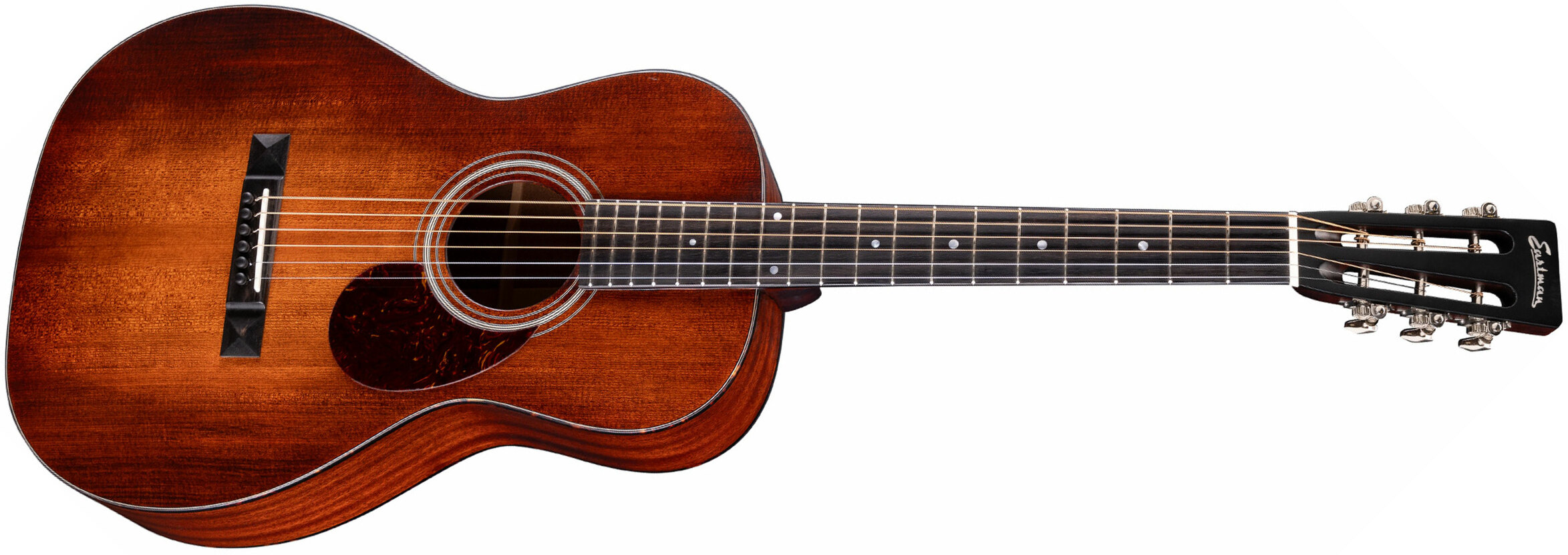 Eastman E1p The Bluesmaster Ltd Parlor Epicea Sapele Eb - Truetone Gloss Classic - Guitare Acoustique - Main picture