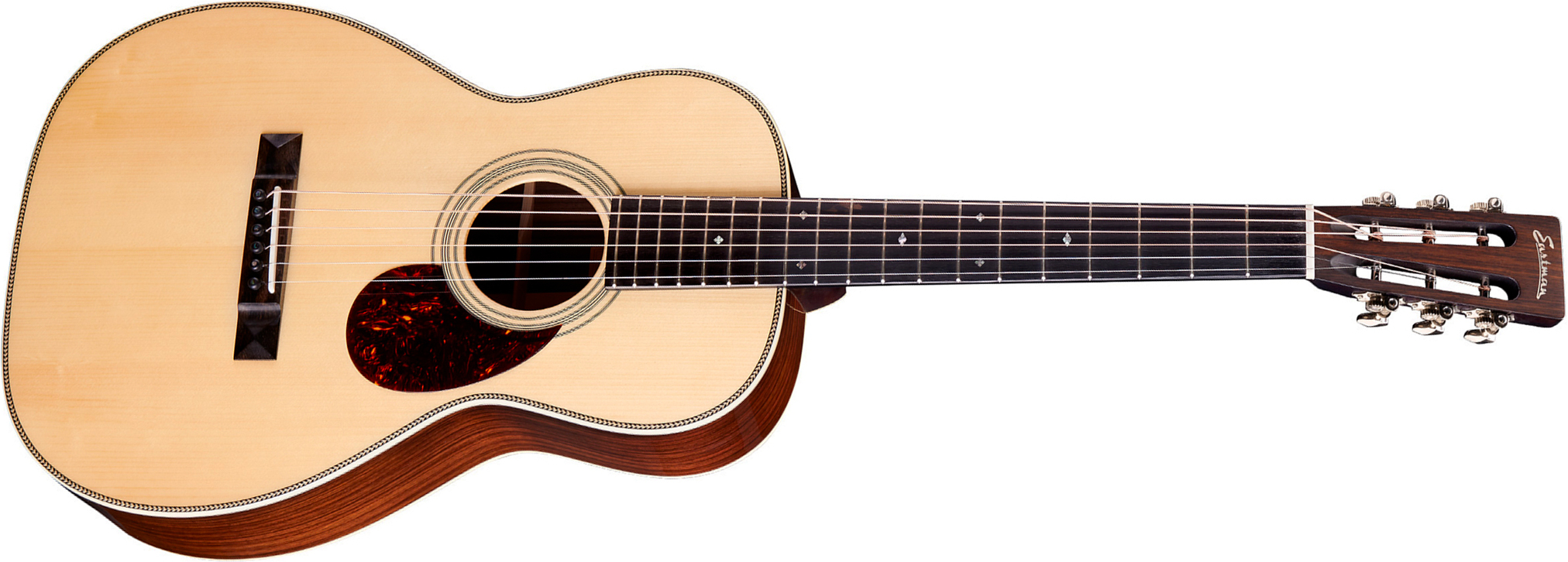 Eastman E20p Thermo Cure Parlor Shsc Epicea Palissandre Eb - Truetone Gloss Natural - Guitare Folk - Main picture