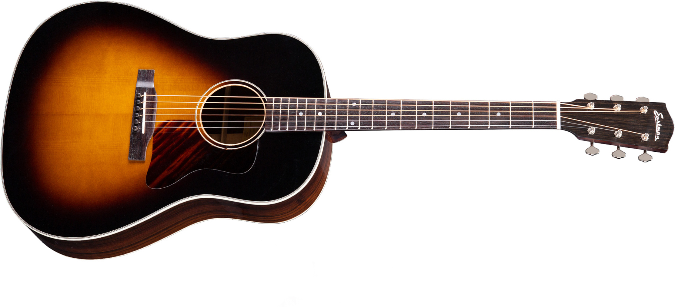 Eastman E20ss Traditional Epicea Palissandre Eb +etui - Sunburst - Guitare Acoustique - Main picture