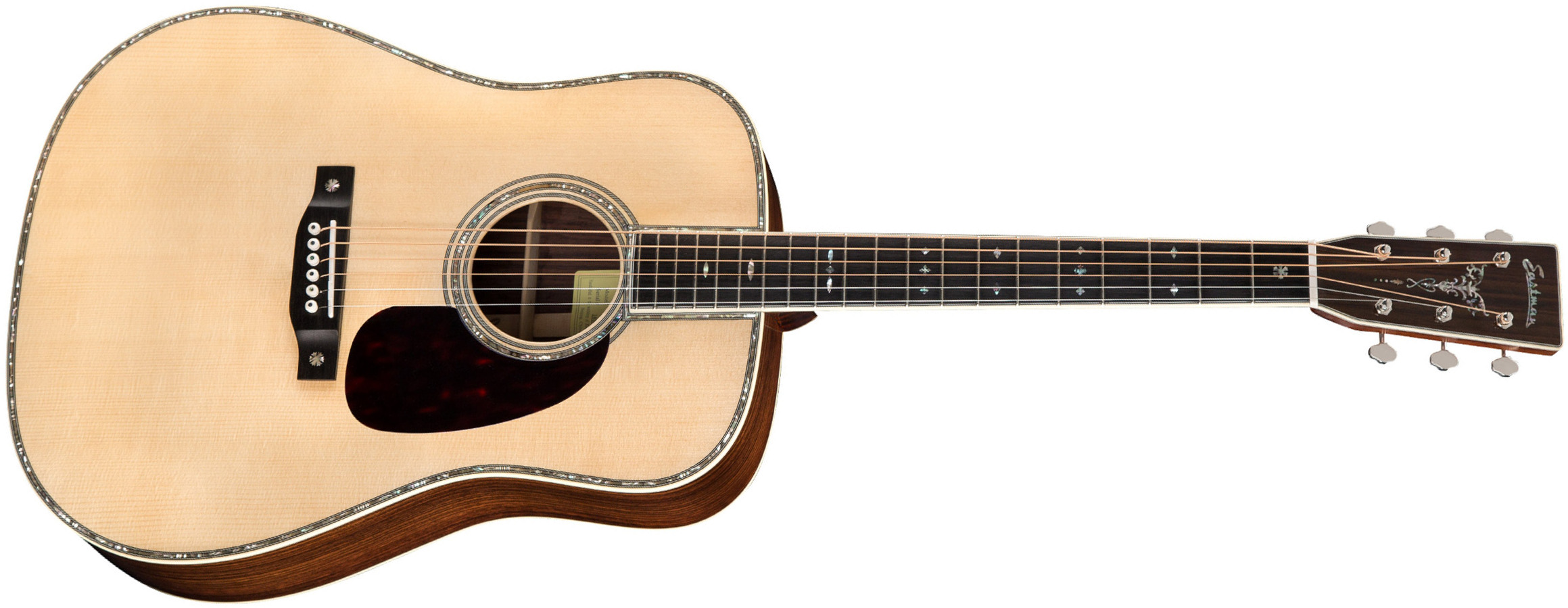 Eastman E40d-tc Traditional Dreadnought Epicea Palissandre Eb - Truetone Gloss Thermo-cure Natural - Guitare Acoustique - Main picture