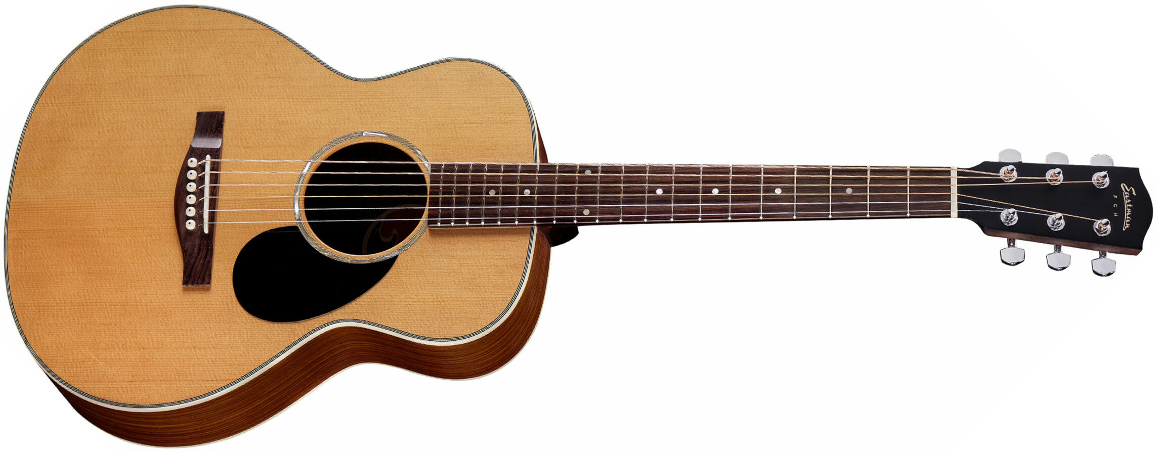 Eastman Pch2-tg Travel Epicea Palissandre Rw - Truetone Natural Gloss - Guitare Acoustique Voyage - Main picture