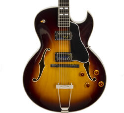 Guitare électrique 3/4 caisse & jazz Eastman AR372CE Archtop - Sunburst