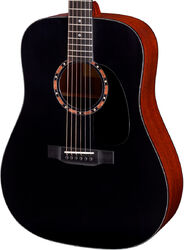 Guitare folk Eastman Traditional E2D - Black satin