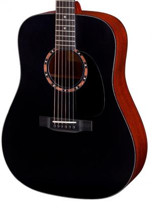 Guitare acoustique Eastman Traditional E2D - Black satin