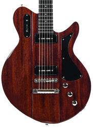 Guitare électrique rétro rock Eastman Juliet P90 - Truetone gloss vintage red