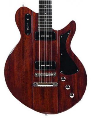 Guitare électrique solid body Eastman Juliet P90 - Truetone gloss vintage red