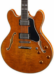 Guitare électrique 1/2 caisse Eastman Thinline T59/v - Antique amber