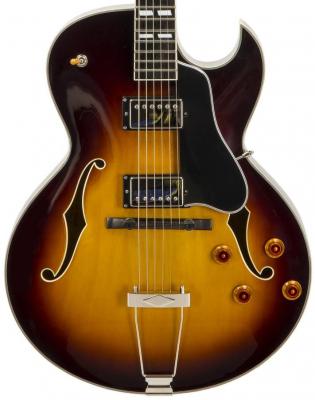 Guitare électrique 1/2 caisse Eastman AR372CE Archtop - Sunburst