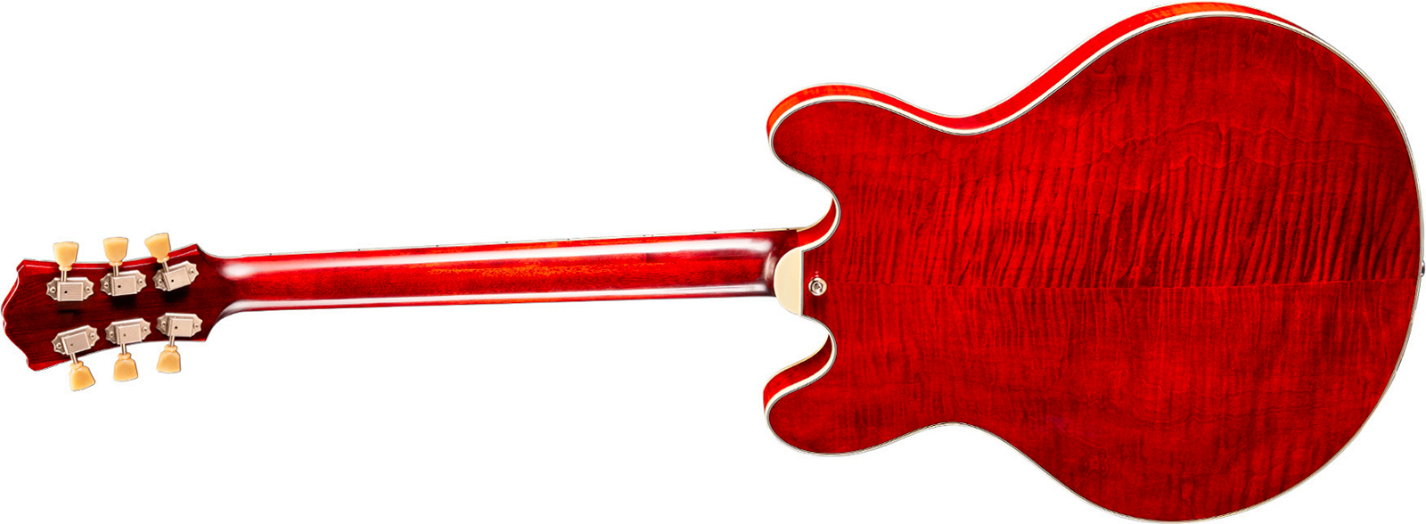 Eastman T59/tv Thinline 2h Seymour Duncan Ht Eb - Truetone Vintage Gloss Classic - Guitare Électrique Single Cut - Variation 1