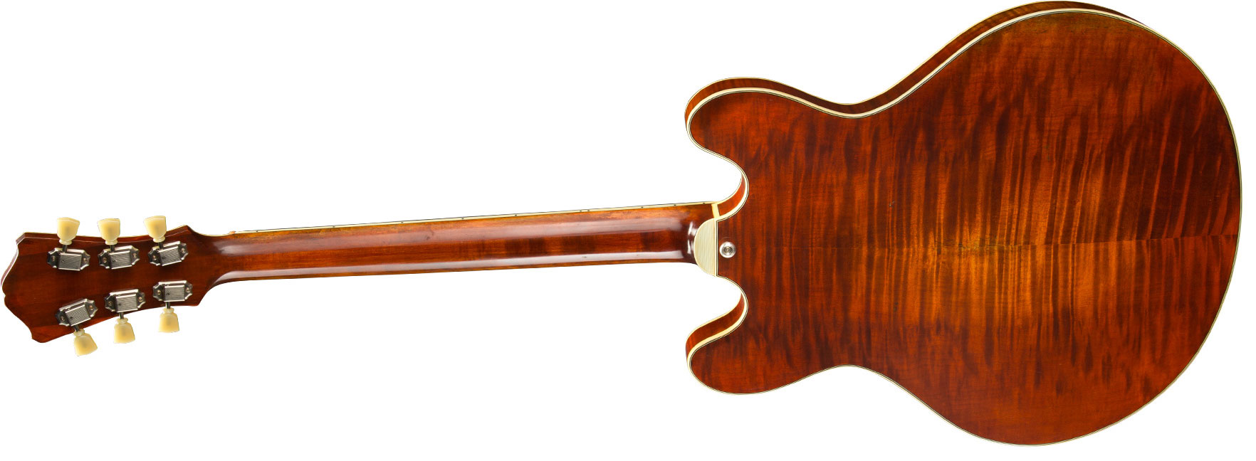 Eastman T59v Thinline Laminate Hh Lollar Ht Eb - Classic - Guitare Électrique 1/2 Caisse - Variation 1