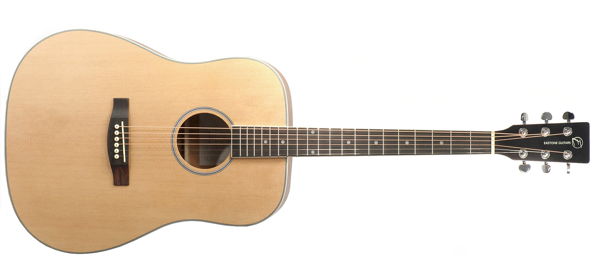 Eastone Dr100-nat Dreadnought Epicea Okoume - Natural - Guitare Acoustique - Main picture