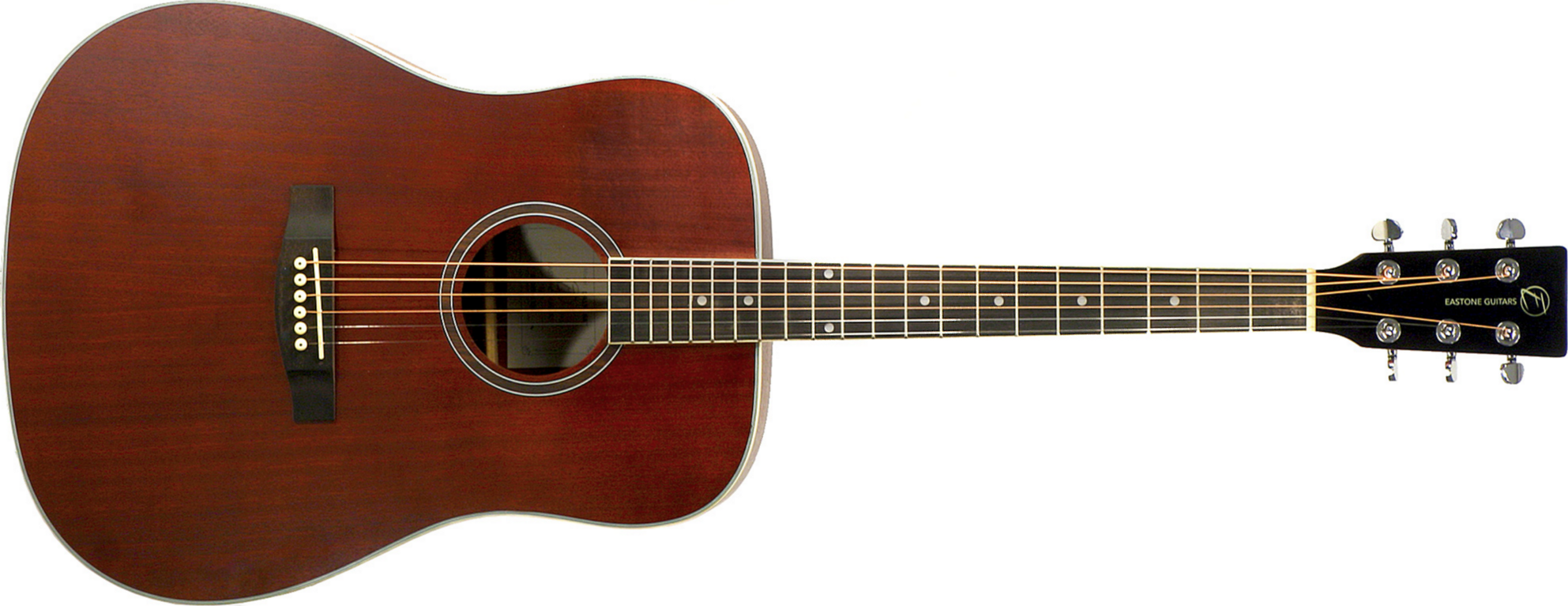 Eastone Dr150-nat Dreadnought Sapele - Natural - Guitare Acoustique - Main picture