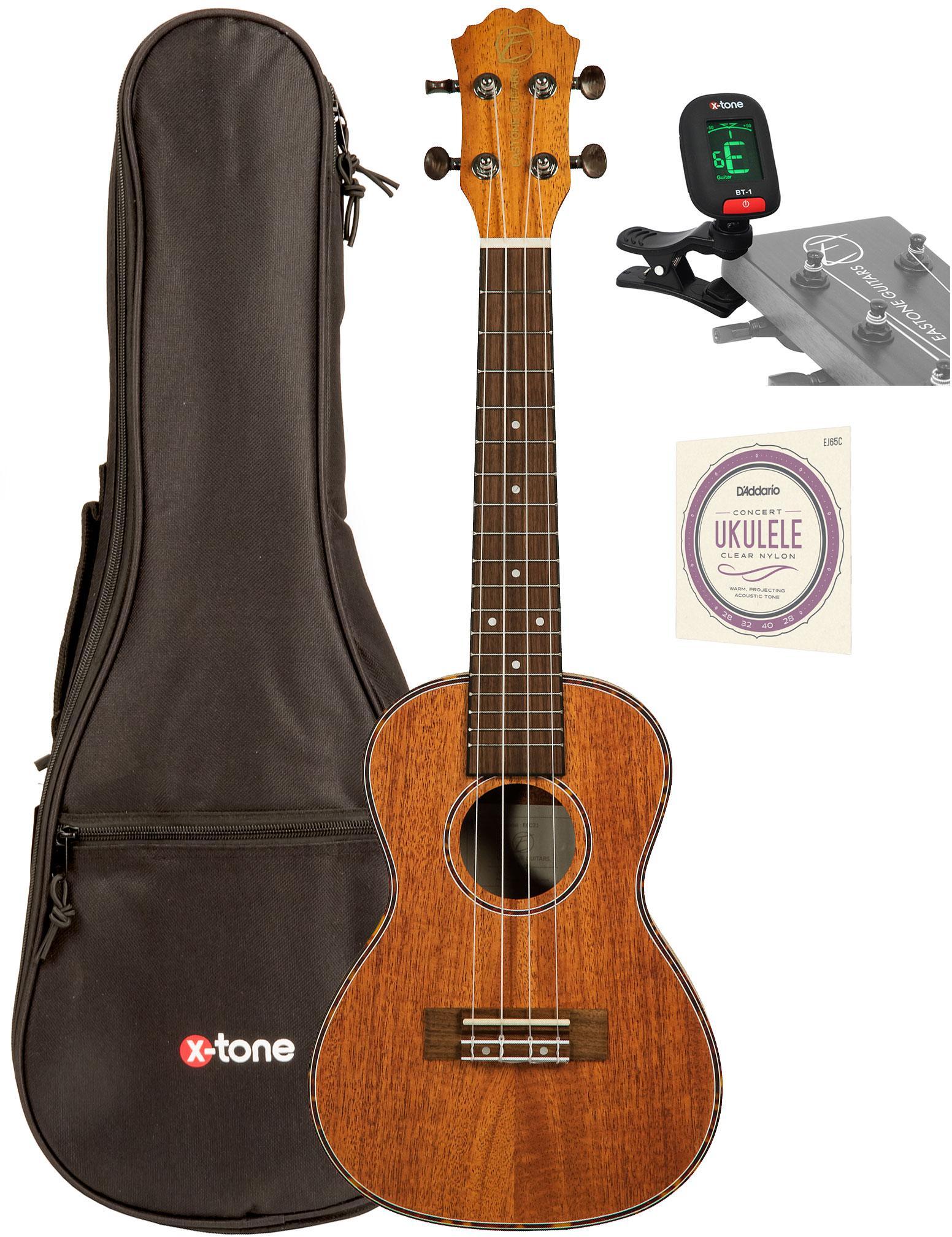Pack ukulele Eastone E6C23 Concert +Accessories