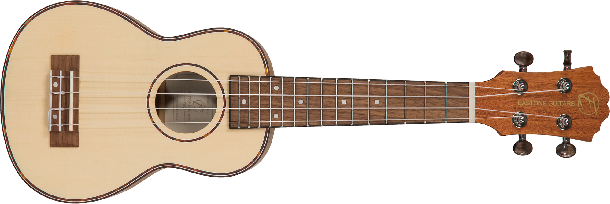 Eastone E7c21 Soprano Epicea Acajou Noy - Natural Matte - UkulÉlÉ - Main picture