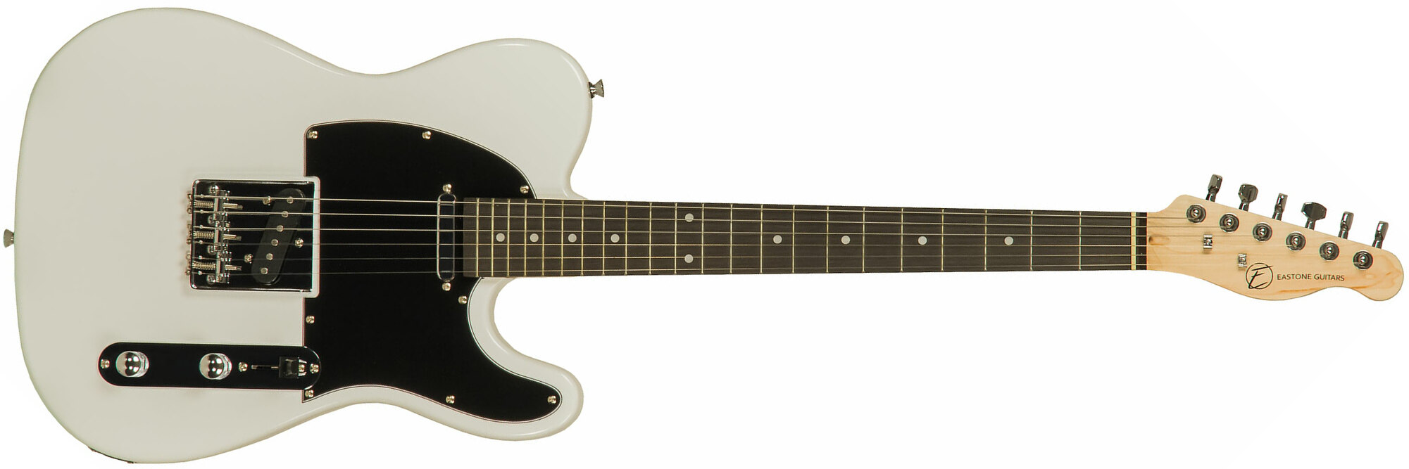 Eastone Tl70 2s Ht Pur - Olympic White - Guitare Électrique Forme Tel - Main picture