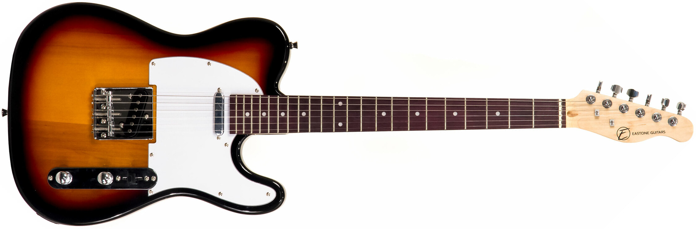 Eastone Tl70 Ss Ht Pur - 3 Tone Sunburst - Guitare Électrique Forme Tel - Main picture