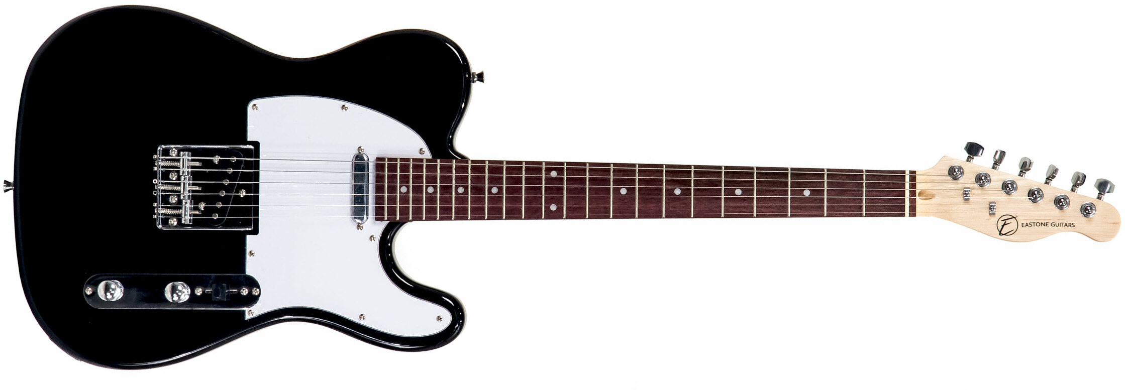 Eastone Tl70 Ss Ht Pur - Black - Guitare Électrique Forme Tel - Main picture