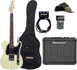 Pack guitare électrique Eastone TL70 +Blackstar Id Core 10 V3 +Accessoires - Ivory