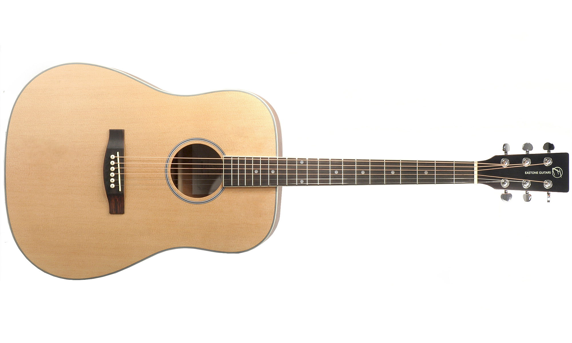 Eastone Dr100-nat Dreadnought Epicea Okoume - Natural - Guitare Acoustique - Variation 1