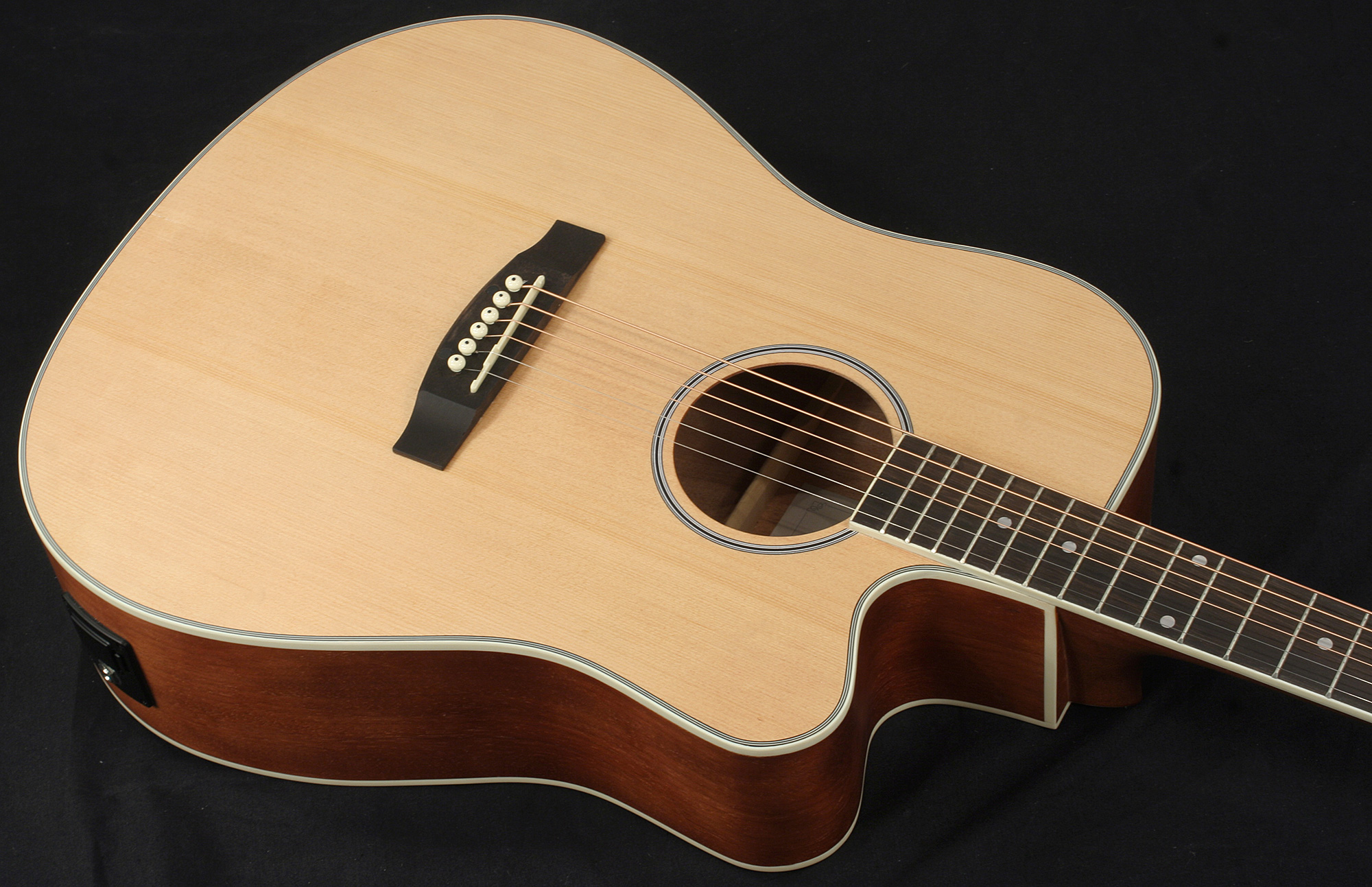 Eastone Dr100ce-nat Dreadnought Cw Epicea Okuman - Natural - Guitare Electro Acoustique - Variation 2