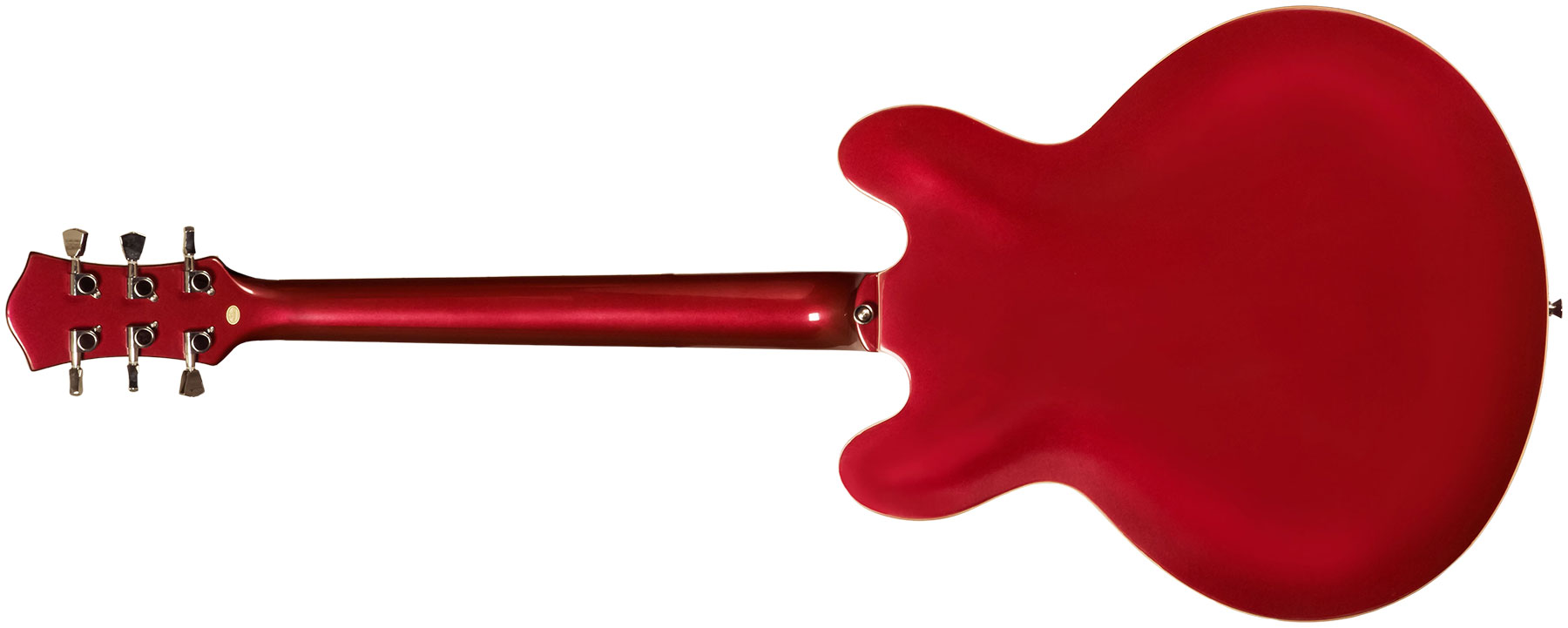 Eastone Gj70-win - Wine - Guitare Électrique 1/2 Caisse - Variation 1