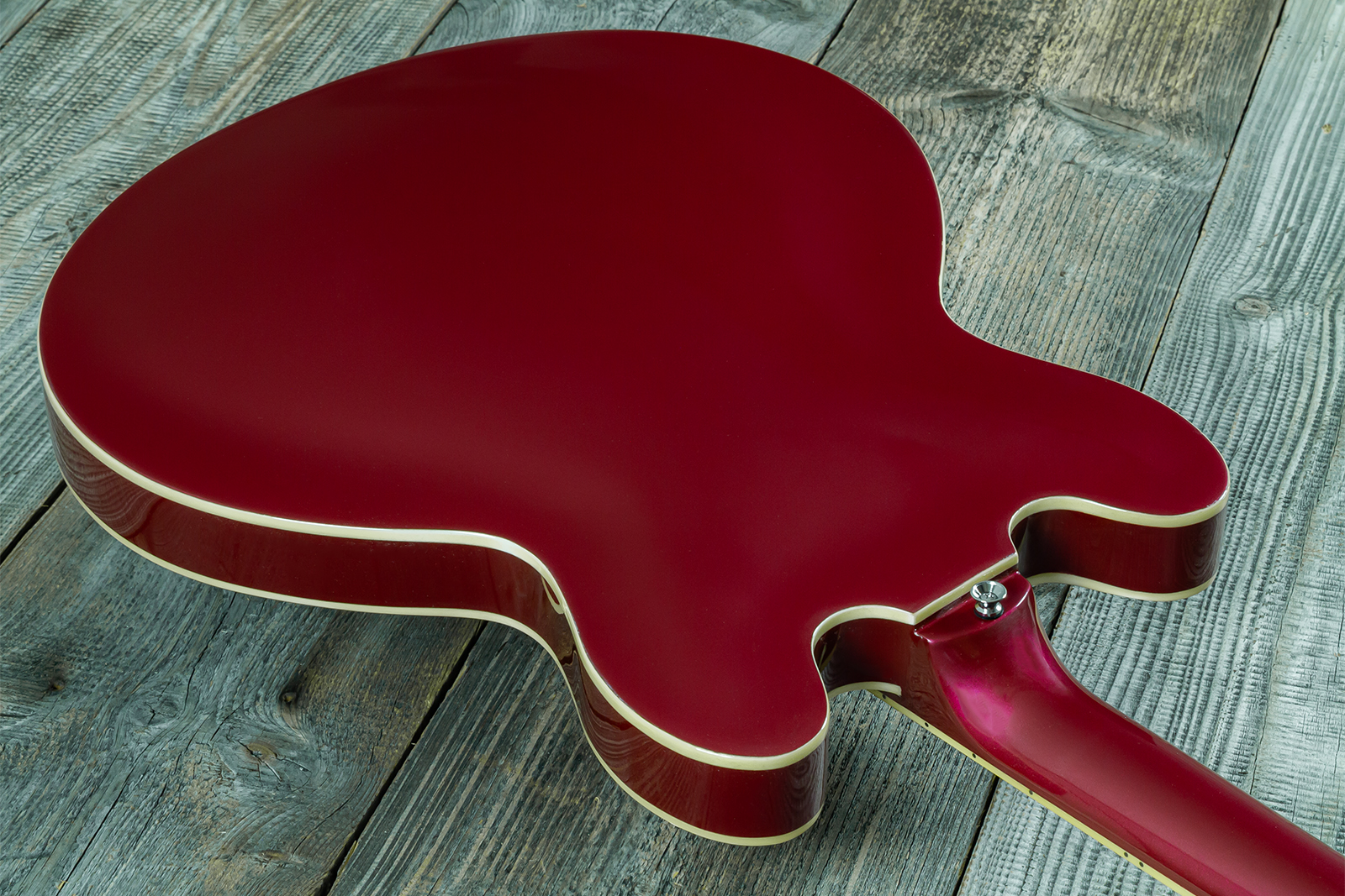 Eastone Gj70-win - Wine - Guitare Électrique 1/2 Caisse - Variation 16