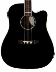 Guitare electro acoustique Eastone DR100CE-BLK - Black