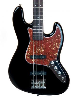 Basse électrique solid body Eastone JAB (PUR) - Black