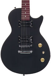 Guitare électrique single cut Eastone LPL70 - Black satin