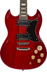 Guitare électrique double cut Eastone SDC70 - Red