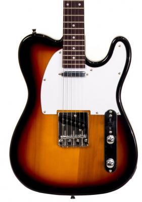 Guitare électrique solid body Eastone TL70 (RW) - 3 tone sunburst