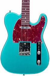 Guitare électrique forme tel Eastone TL70 (PUR) - Metallic light blue