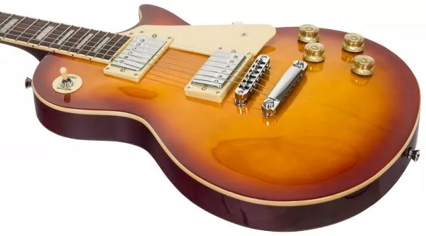 Pack guitare électrique Eastone LP100 CS +Marshall MG10 10W  +CABLE +MEDIATORS +HOUSSE + MG10G GOLD Combo 10 W - cherry sunburst