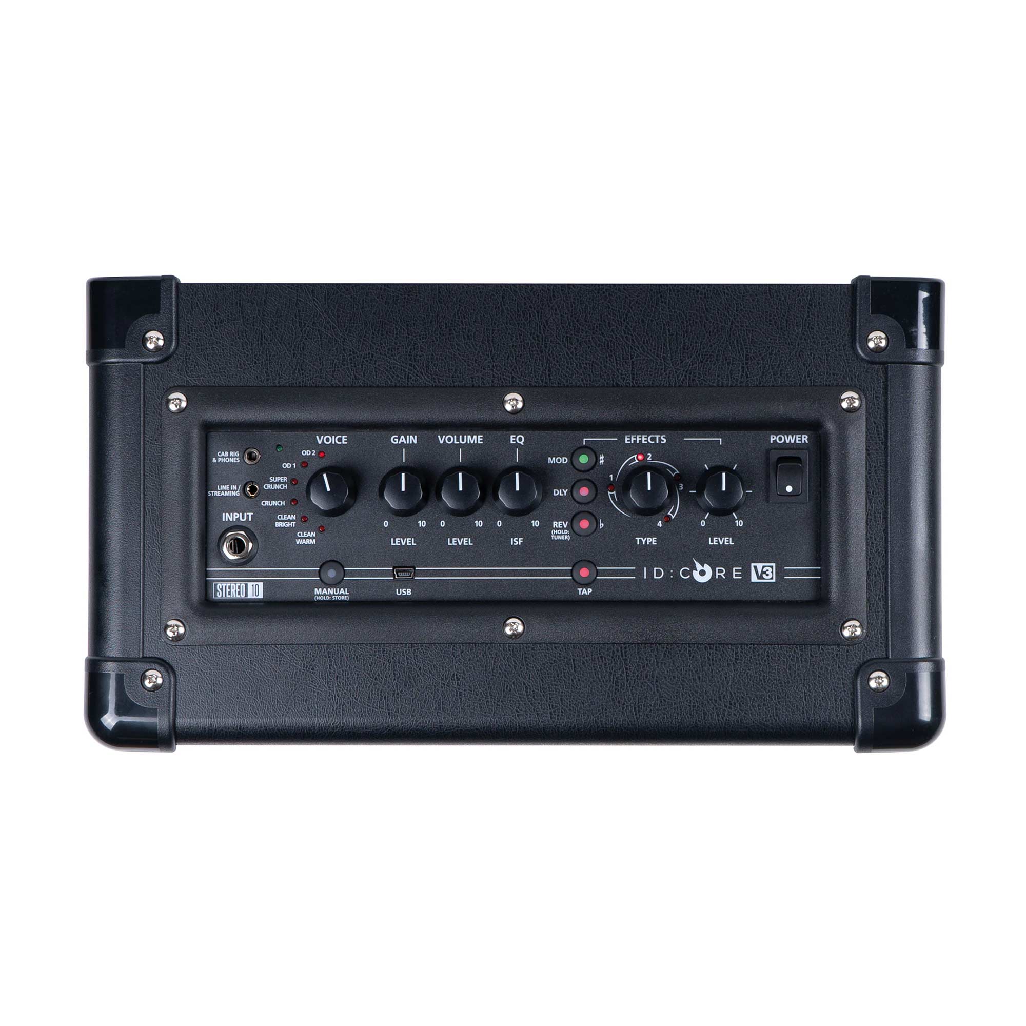 Eastone Lp100 +blackstar Id Core V3 10w +cable +mediators +housse - Black - Pack Guitare Électrique - Variation 3