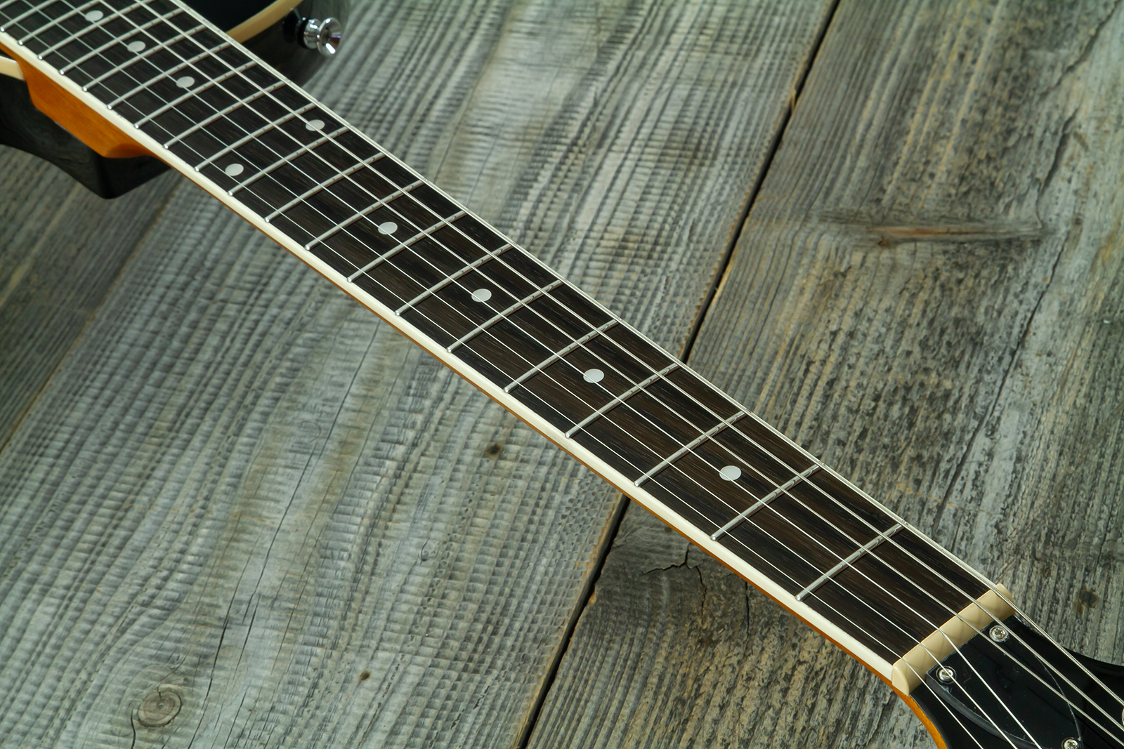 Eastone Lp70-blk 2h Ht Rw - Black - Guitare Électrique Single Cut - Variation 5
