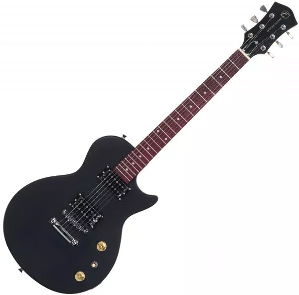 Guitare électrique solid body Eastone LPL70 - Black satin