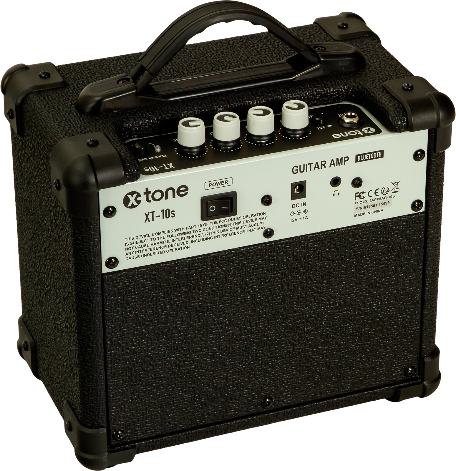 Eastone Pack St150r-blk-rw + X-tone Xt10s Combo - Black - Pack Guitare Électrique - Variation 8