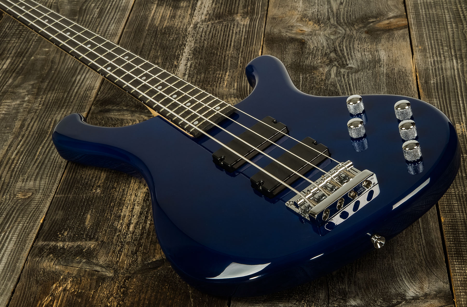 Eastone Rb Active Ama - Blue - Basse Électrique Solid Body - Variation 2