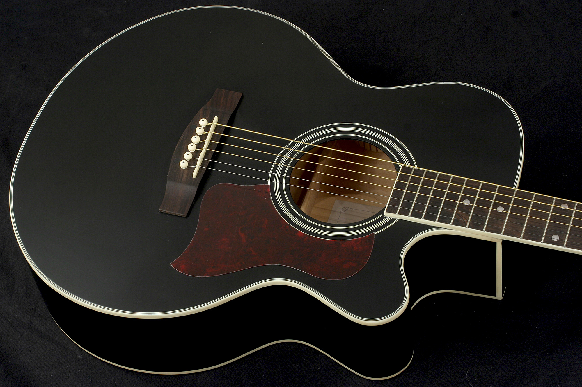 Eastone Sb20c-blk - Black Matte - Guitare Acoustique - Variation 1