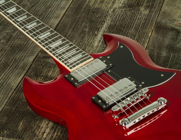Guitare électrique solid body Eastone SDC70 - red