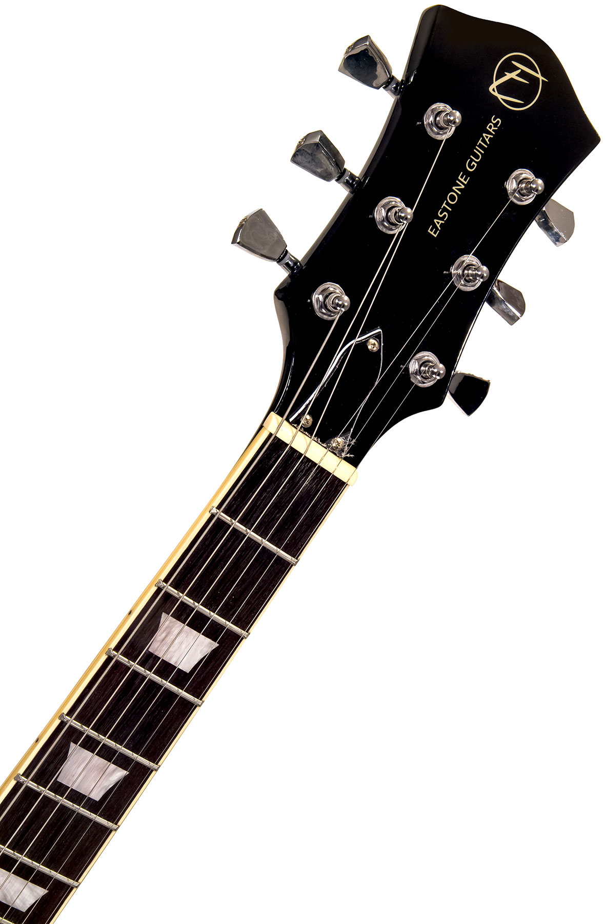 Eastone Sdc70 Hh Ht Pur - Black - Guitare Électrique RÉtro Rock - Variation 4